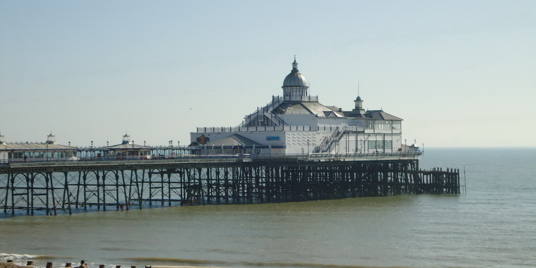 Eastbourne Pier, landmark of the town