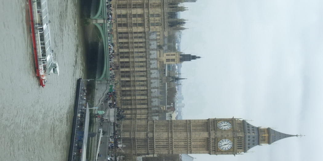 Big Ben อีกมุมจาก London Eye