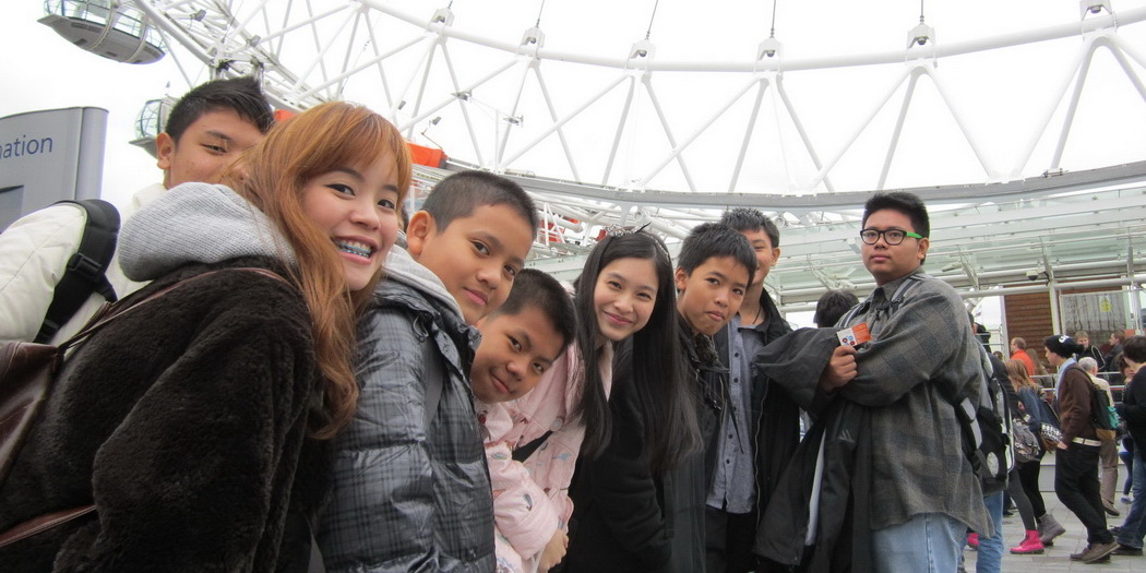 รอขึ้น London Eye