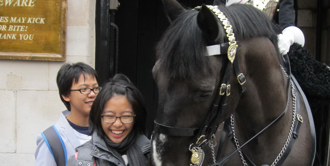 การ์ดทหารม้า บน Downing Street