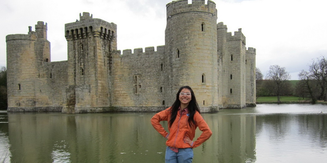อีก 1 ที่ไม่ควรพลาดเวลามาอังกฤษ a castle with moat อย่าง Bodiam Castle
