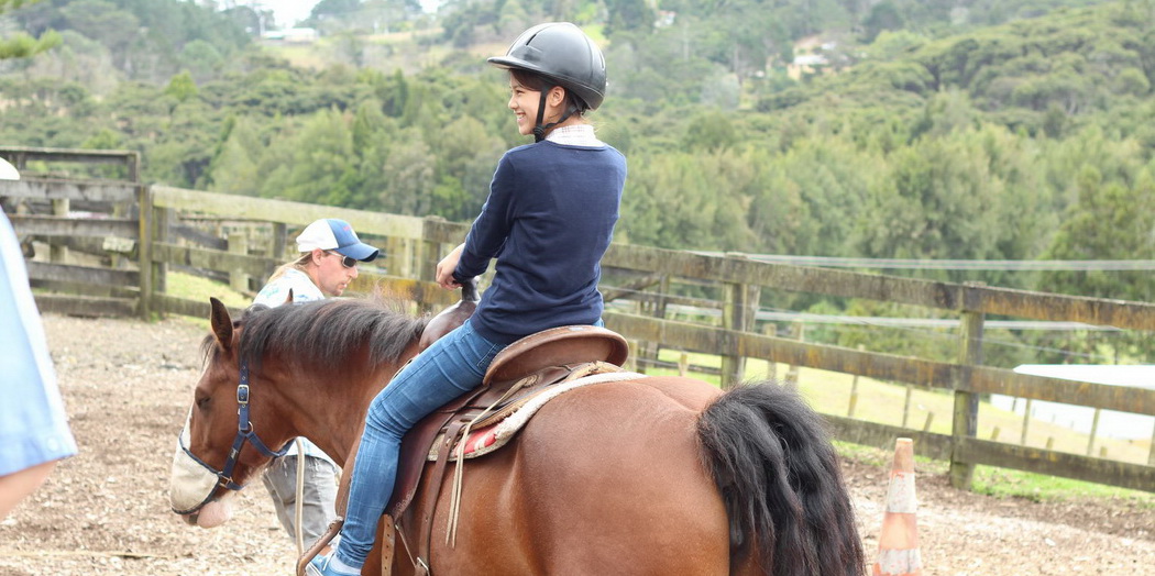กิจกรรมขี่ม้าที่ Kiwi Valley Farm Park